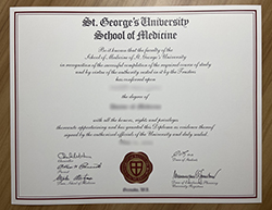 Reissue My Degree From St. George's 