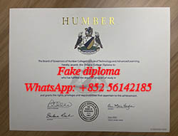 Apply for a fake Humber College dipl