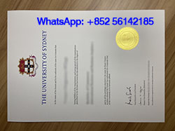 Fake University of Sydney diploma fo