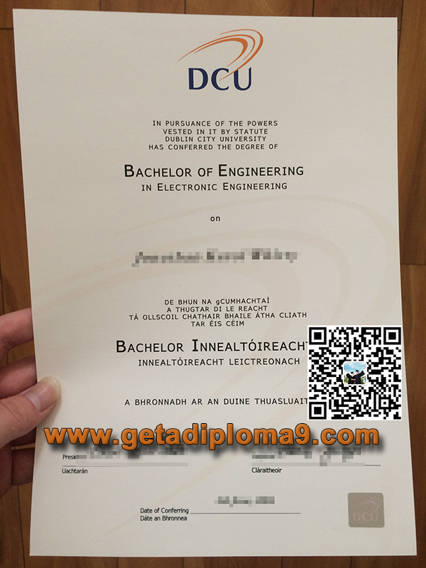 Dublin City University fake degree