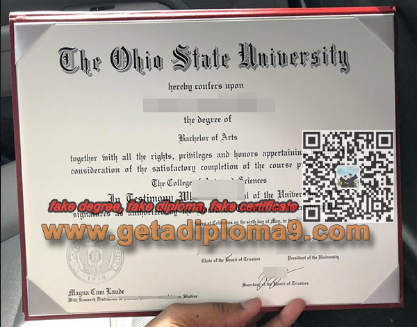 Ohio State University fake degree