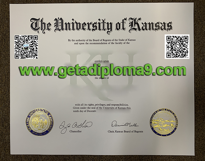 University Of Kansas degree, fake KU diploma.