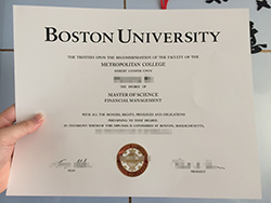办理波士顿大学毕业证/文凭