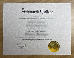 Order Ashworth College Diploma