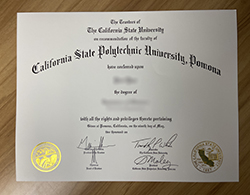 Buy Fake Cal Poly Pomona Diploma Pro