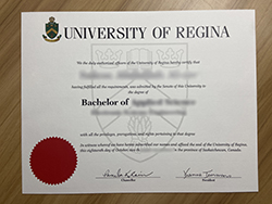 Fake University of Regina Bachelor's