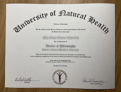 Fake Diploma From The University of 
