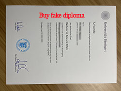 Buy Fake University of Stuttgart Dip