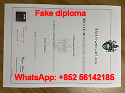 Fake University of Leeds Diploma For