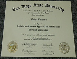 加利福尼亚州立大学文凭办理