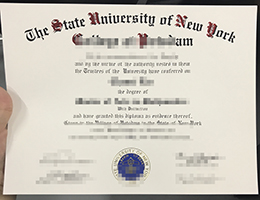 约州立大学波茨坦分校毕业证
