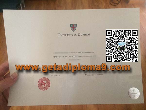 University of Durham degree sample