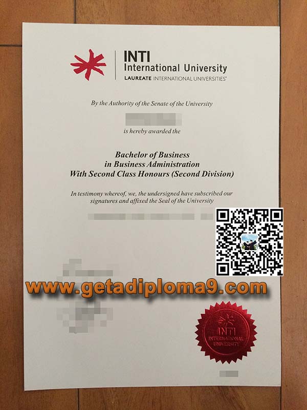 马来西亚英迪大学成绩单，INTI degree