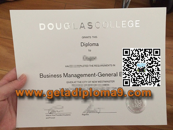 道格拉斯学院文凭，Douglas College diploma