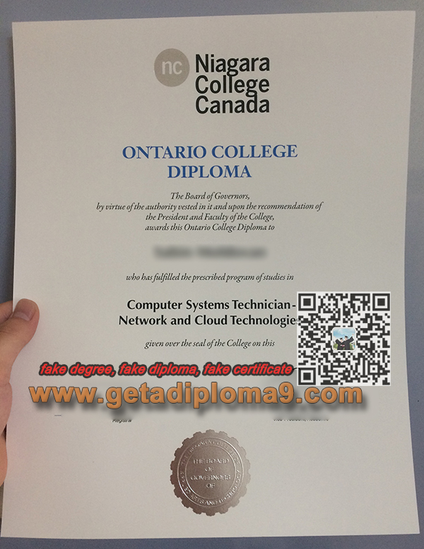 fake Niagara College diploma, Niagara College certificate order
