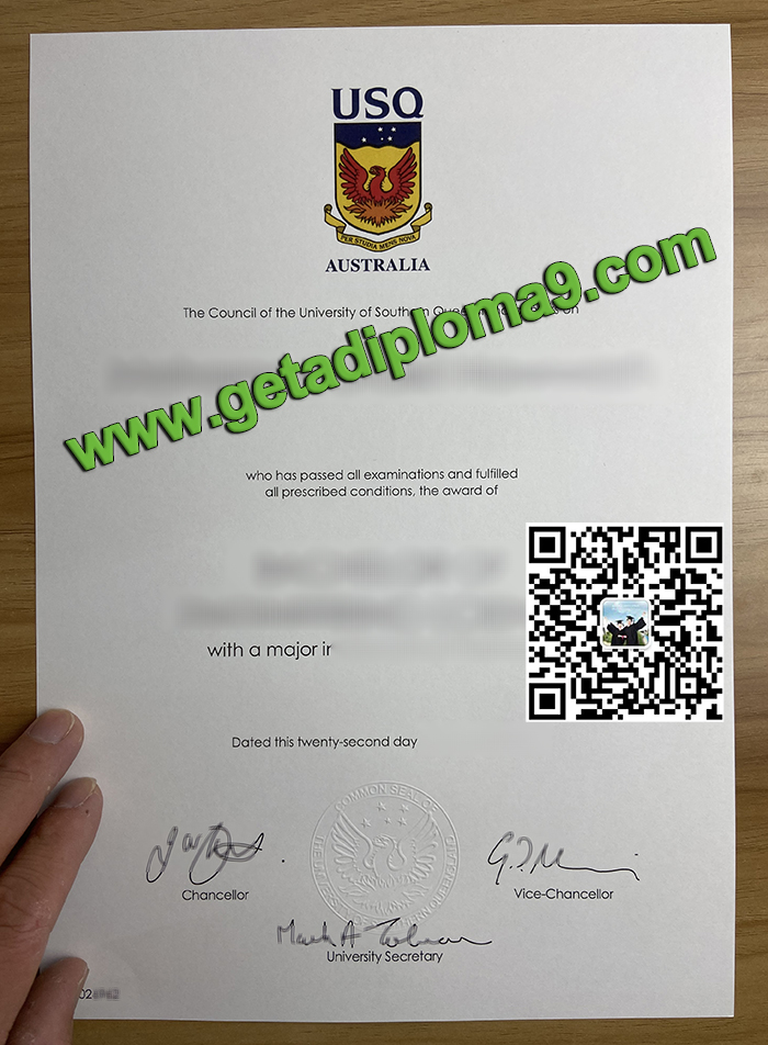 If you have lost your original graduation certificate, please contact us. We will reproduce your university diploma certificate for you.  How to quickly obtain a USQ degree certificate? The latest version of the diploma of University of Southern Queensland. Buy fake diplomas online. The best diploma maker. The process of reissuing a diploma. Online agency for USQ degree certificate.