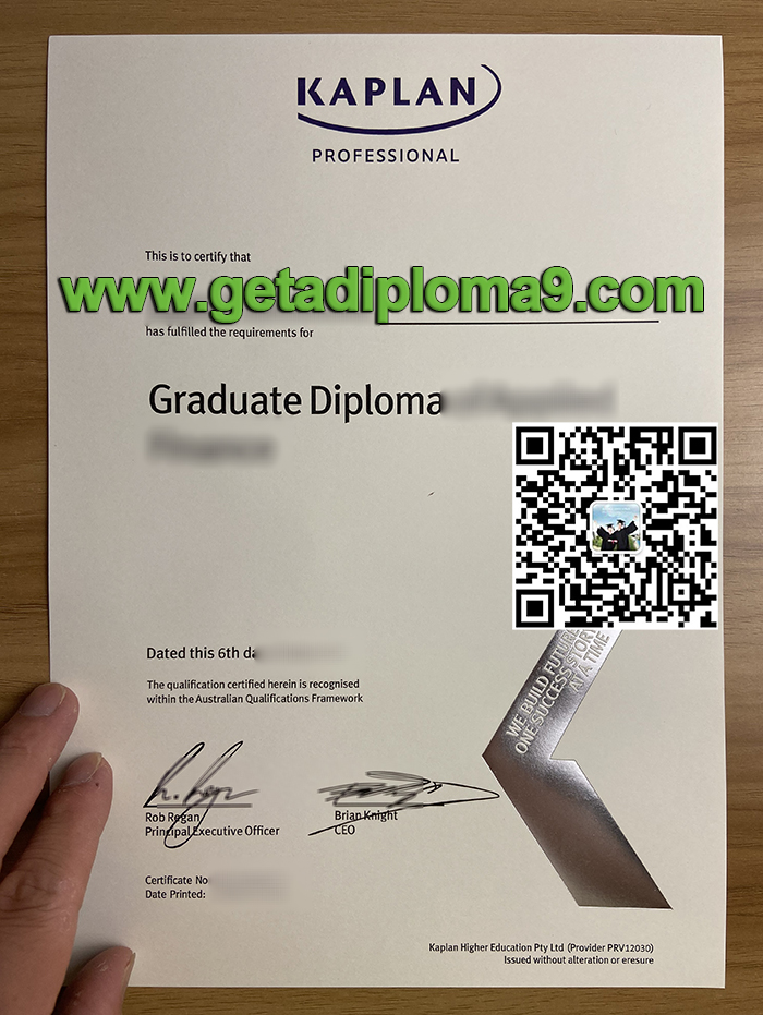 Where can I buy a fake diploma from Kaplan Professional? Kaplan Professional is Australia’s leading provider of financial planning, real estate, mortgage broking, insurance, and leadership education.