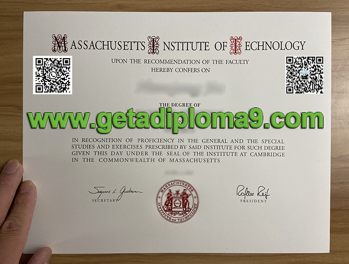 The Massachusetts Institute of Technology diploma. Get MIT diploma.