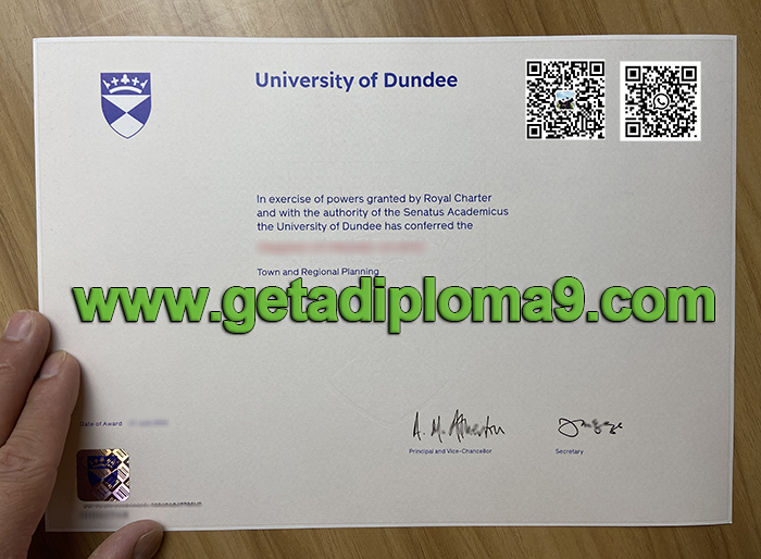 Obtain a fake University of Dundee degree