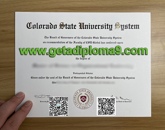 Buy fake CSU diploma 