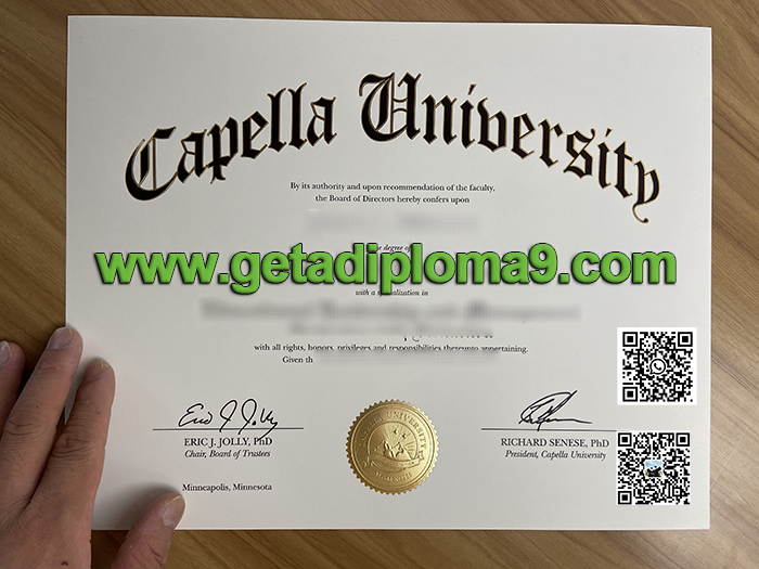 Fake Capella University degree