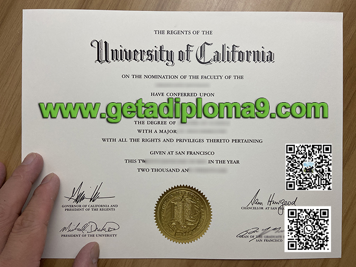 The University of California, San Francisco degree