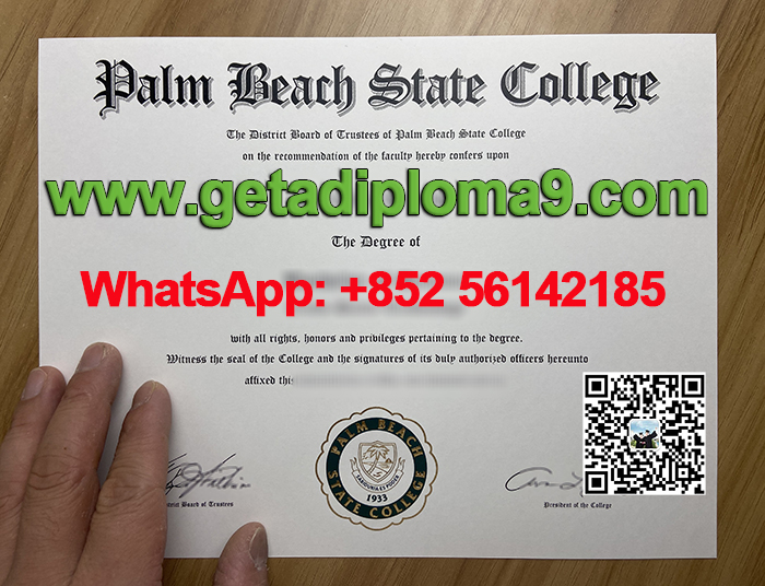 Buy Palm Beach State College degree. Get a fake PBSC diploma. 