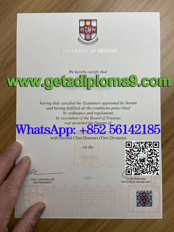 Buy University of Bristol diploma