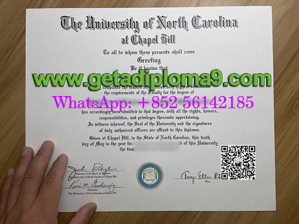 Buy a University of North Carolina at Chapel Hill diploma. 