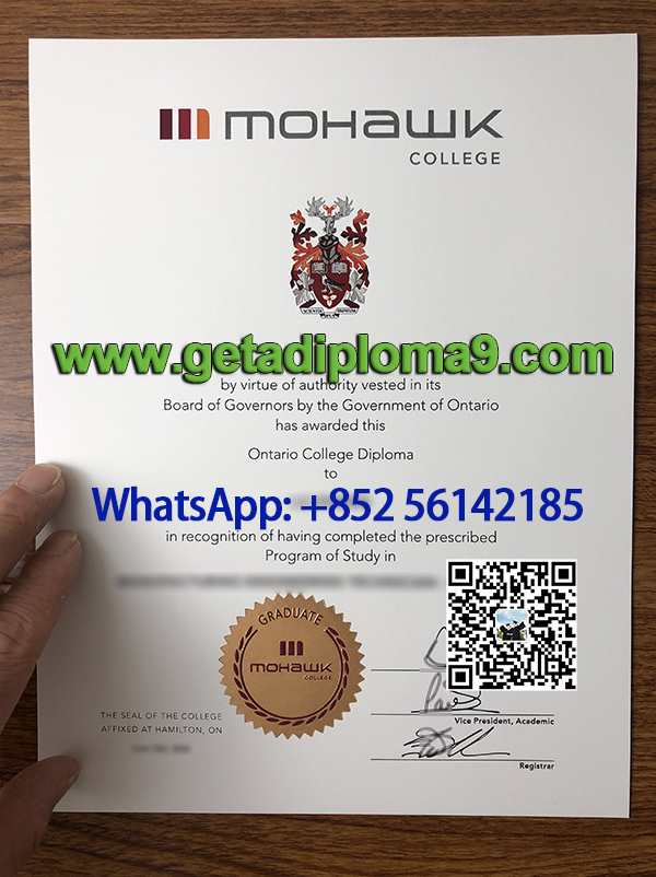 Fake Mohawk College diploma