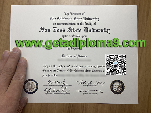 SJSU degree